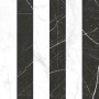 Patterned --and-- Statement Black/Dark Grey Medium Format 260x410 - 595x595 Porcelain for Wall/Floor; Finish - Natural